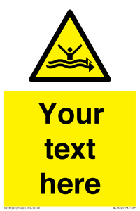 Custom Warning strong currents